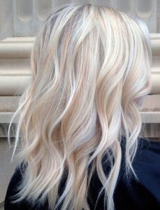 platinum blonde highlights